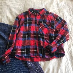 Cropped Flannel